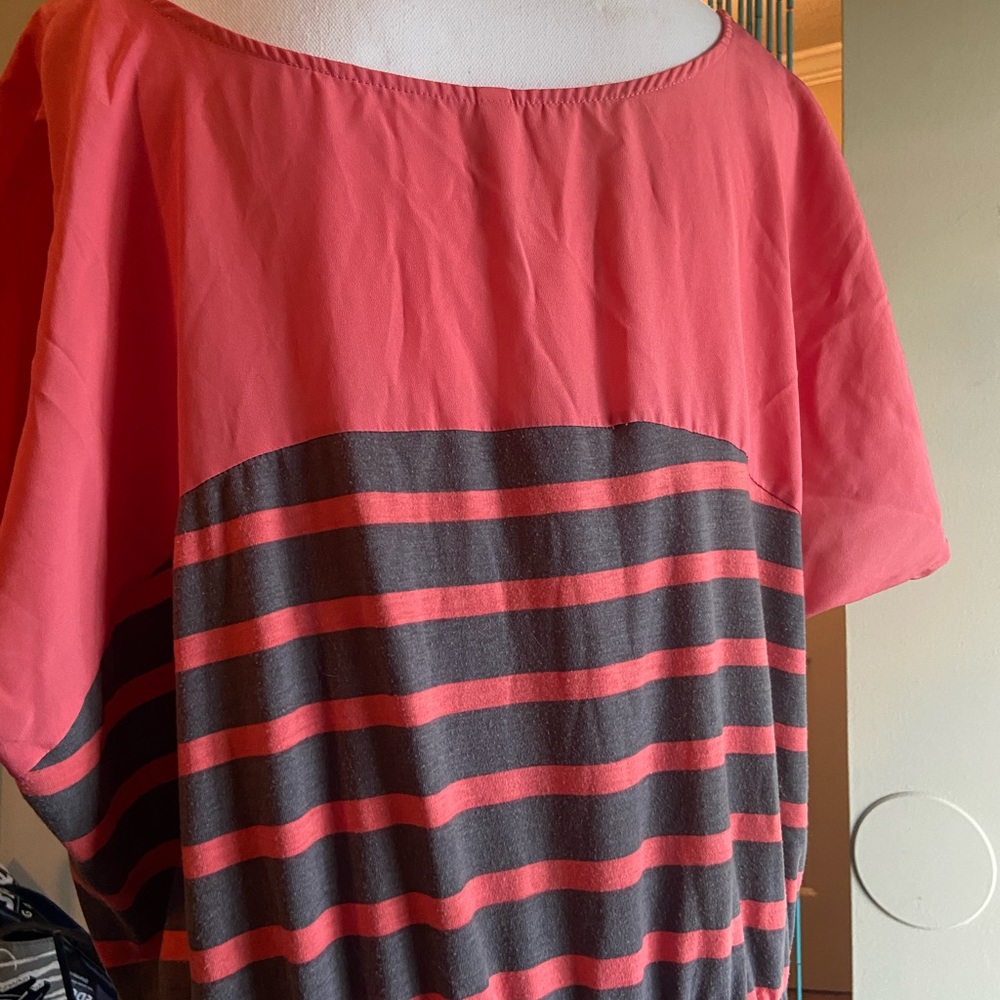 PLUS SZ XHILARATION SUN DRESS / SWIM COVER-UP - Picture 7 of 8